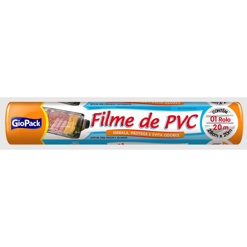 FILME PVC GIOPACK 28CMX20M 44046 GIOCA