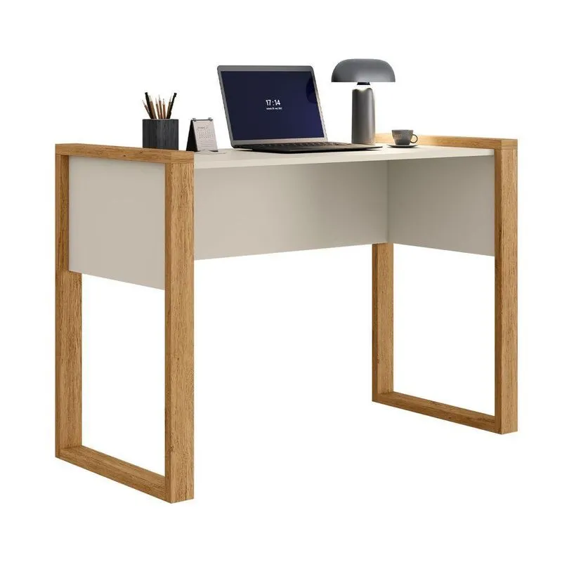 Mesa Office 5030 Moderno MDF-MDP 107,5cm Freijó Qmovi