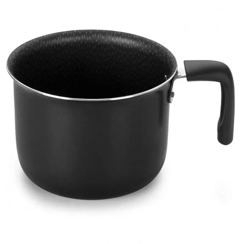 Leiteira Multiflon Amora com Revestimento Antiaderente Ultra 7 1.6 Litros Preto