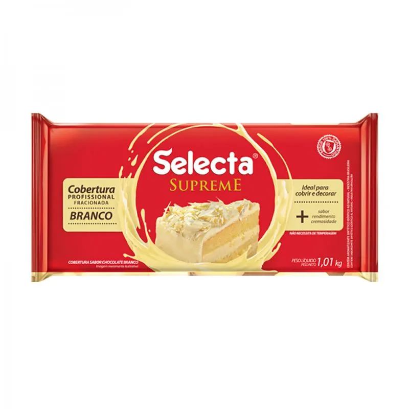 Cobertura Supreme Chocolate Branco 1,01kg