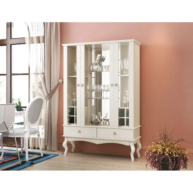 Cristaleira Imperatriz Off White