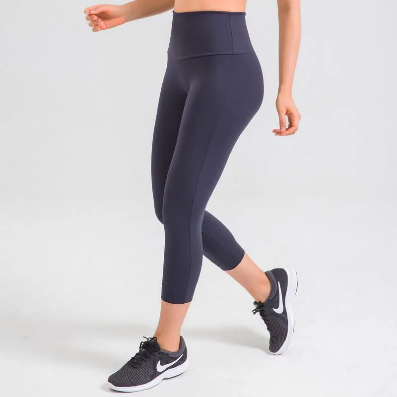 Calça Legging Capri Cintura Perfeita Preta 2EG