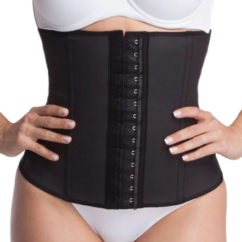 Cinta Esbelt Modeladora Emborrachada Body Shaper 404 Preto M