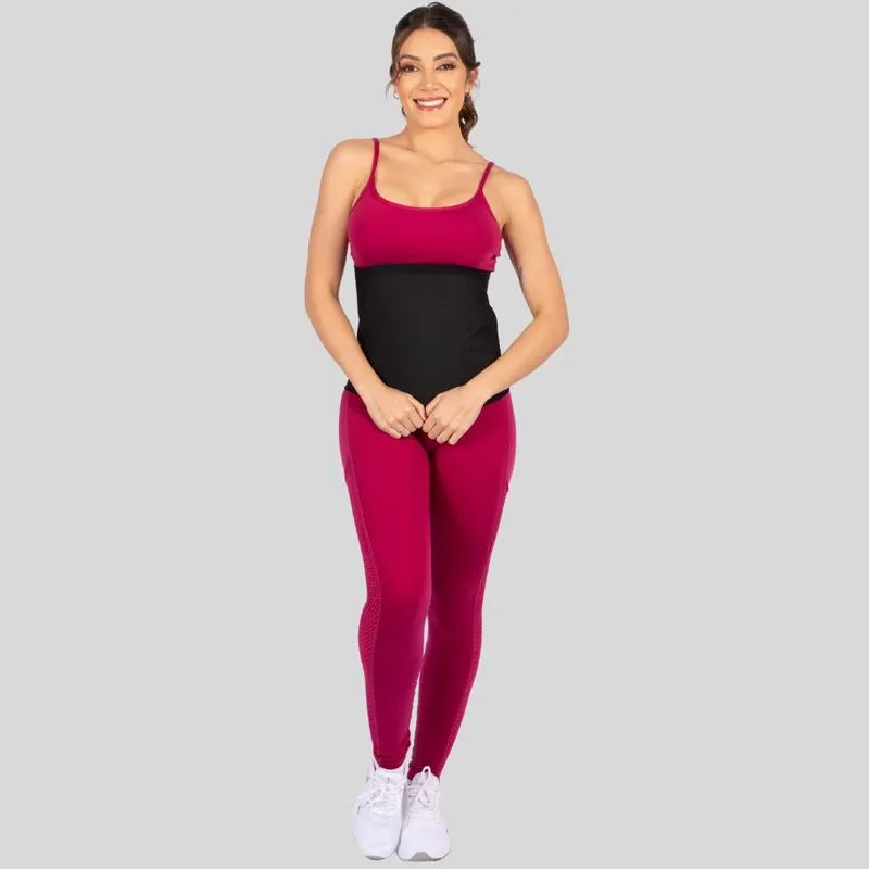 Cinta Abdominal Com Velcro Em Tecido Felx Form Faixa Abdominal Flex Form Preta P