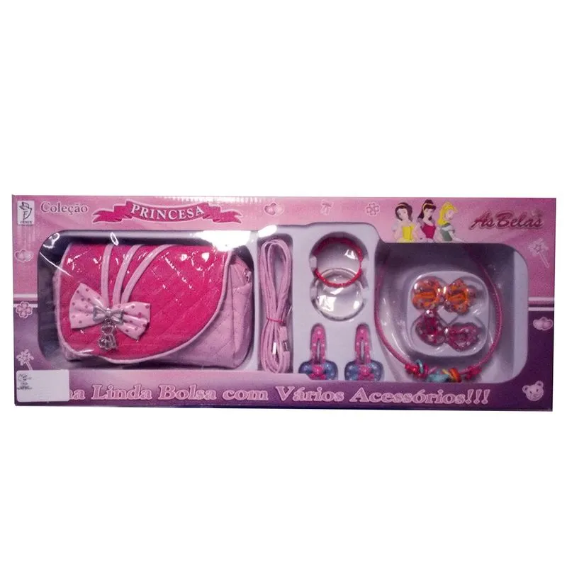 Colecao Princesas Bolsinha E Acessorios Fenix