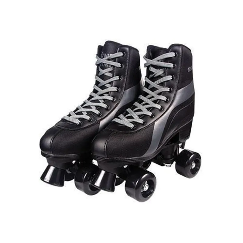 Patins Infantil Roller Skate 4 Rodas Do 36-37 Preto - Fênix