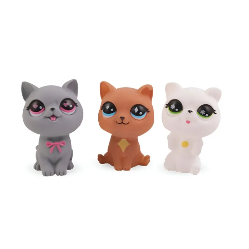 Brinquedo de Banho Baby Gatinhos de Vinil 3 Peças - Pica Pau