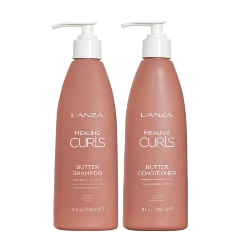 Kit Lanza Healing Curls Butter Shampoo + Condicionador 236mls