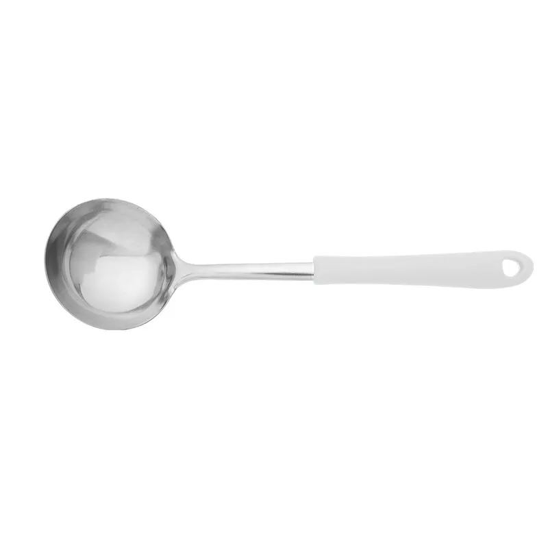 Concha Em Inox Com Cabo Plástico Linha Elegance