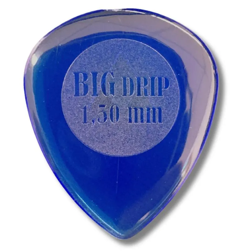 Palheta Big Drip Azul 1,50mm Ponta Fina R24-045 Bori