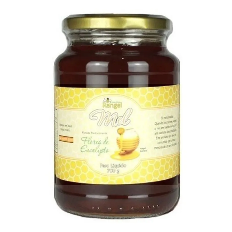 Mel Eucalipto Puro 100% Natural Com Sif - Pote De 700g