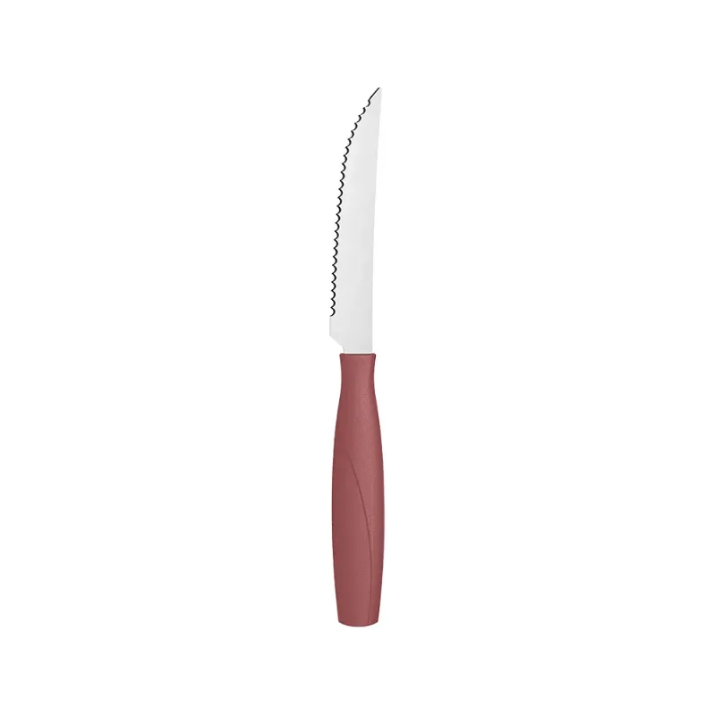 Faca De Mesa Itaparica 3 Peças Rosa Malva Brinox