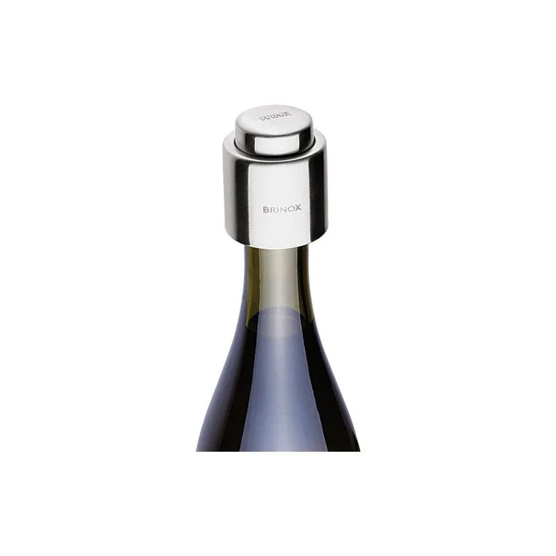 Tampa aço inox de pressão para vinho Cód. 6849 **