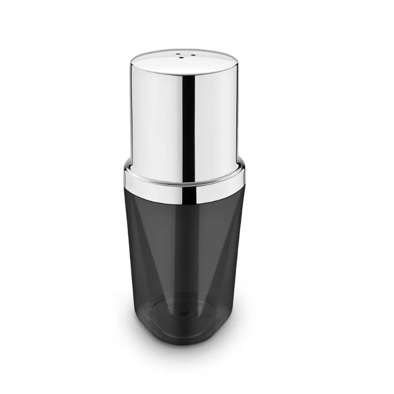 Porta Escova/Creme com Tampa Atria Fumê Brinox