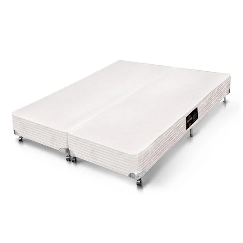 Cama Box Base Universal Queen Kingdom Aloe Vera (158x198x23) - Castor