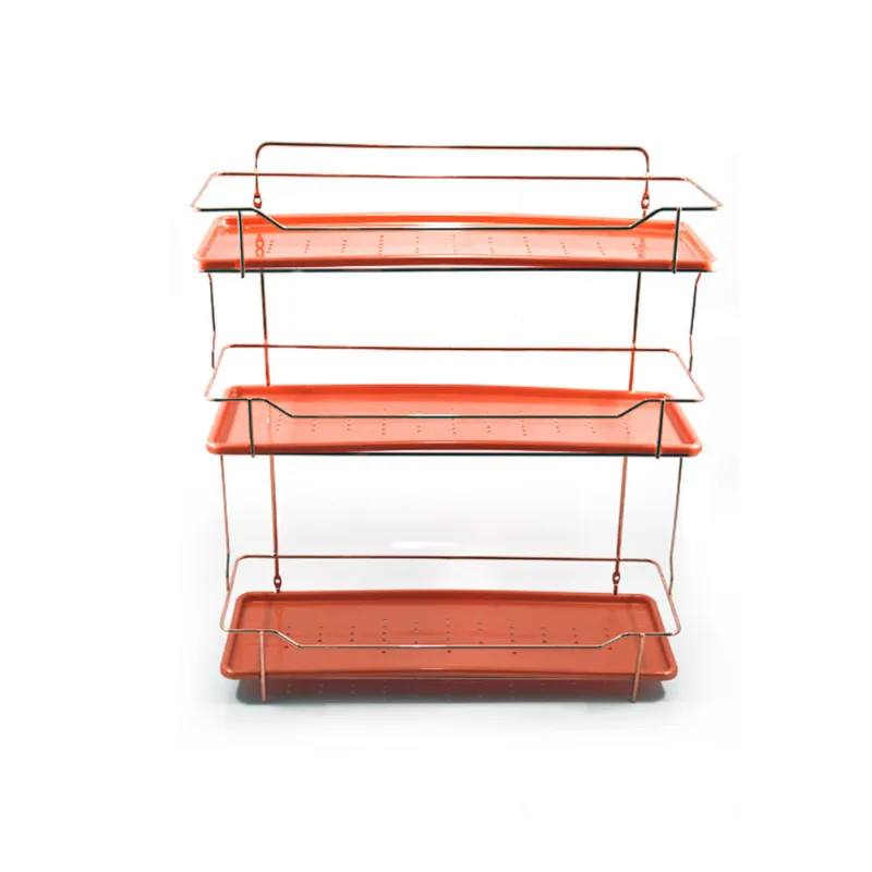 Organizador para Banheiros com 3 Prateleiras Aramado Bronze Útil Bazar SC73SCG