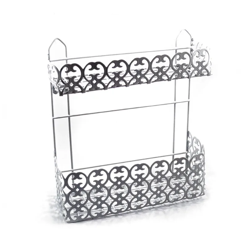 Organizador para Banheiros Duplo Branco Útil Bazar SC562P