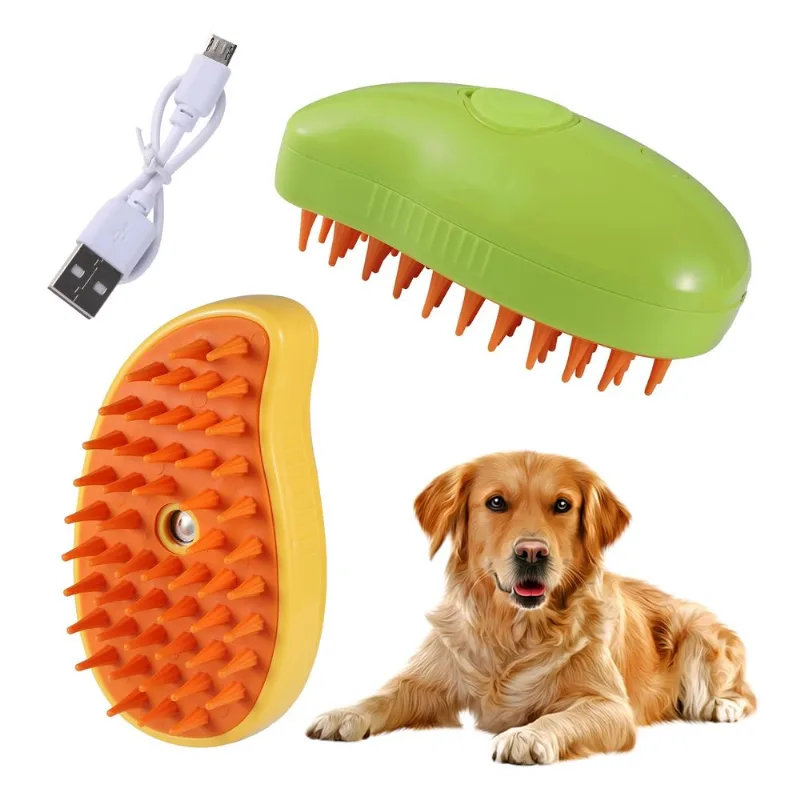 Super Escova Silicone Refrescante Removedora De Pelos Usb