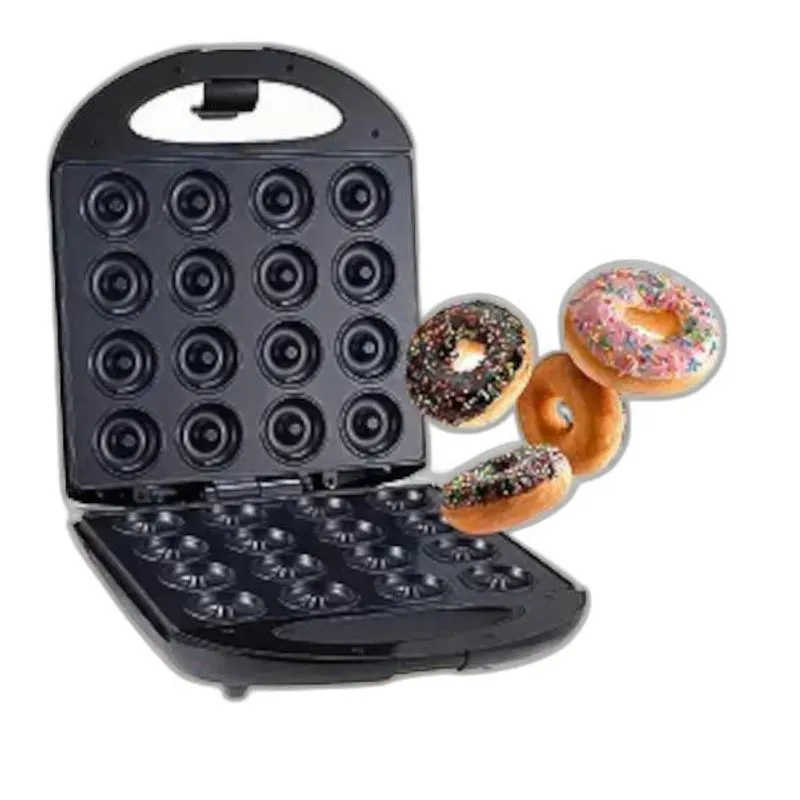 Super Máquina De Donuts Rosquinhas 16 Furos Confeitaria 110v