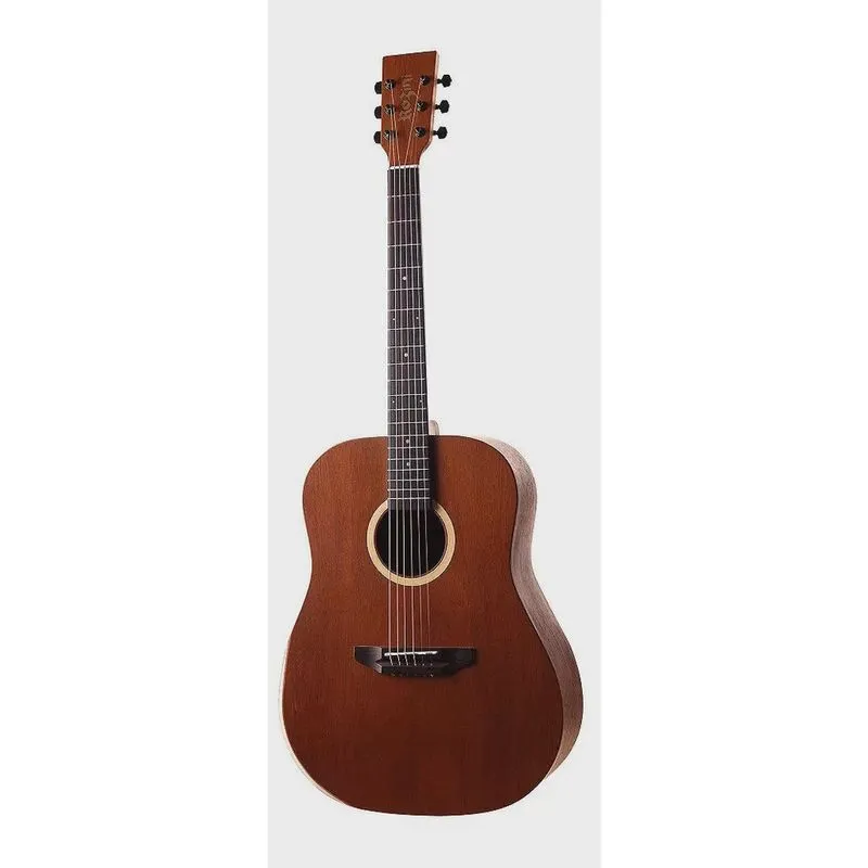 Violão Rozini Rx340 atfm Custom Elétrico Folk Mahogany Bag