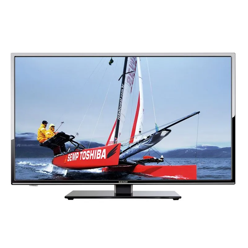 Smart TV LED 32" Semp Toshiba LE3278i HD 2 HDMI 2 USB - Preta com Conversor Digital Integrado