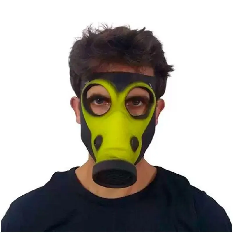 Máscara Guerra Biologica Com Elástico B+