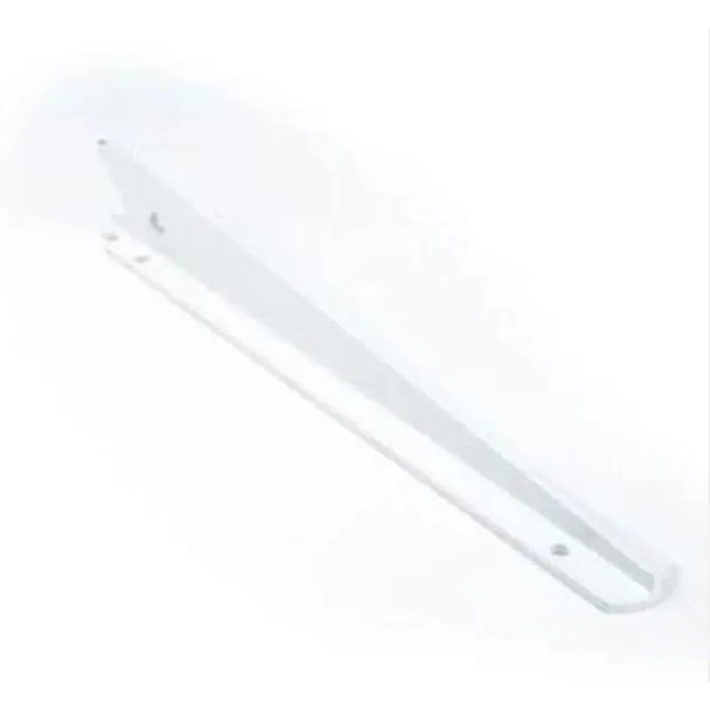 Suporte Para Trilho Fico Regulável Alumínio Branco 21cm