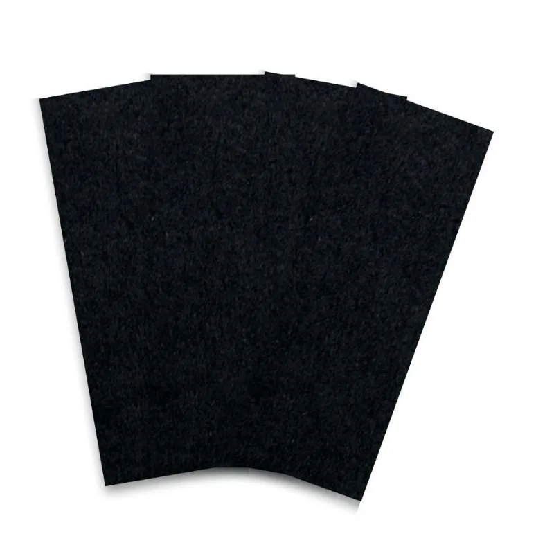 Arranhador De Parede Com 4 Unidades 65x20cm Preto