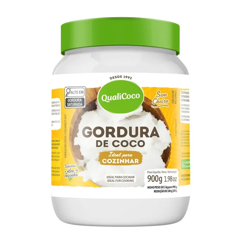 Gordura de Coco QUALICOCO 900g