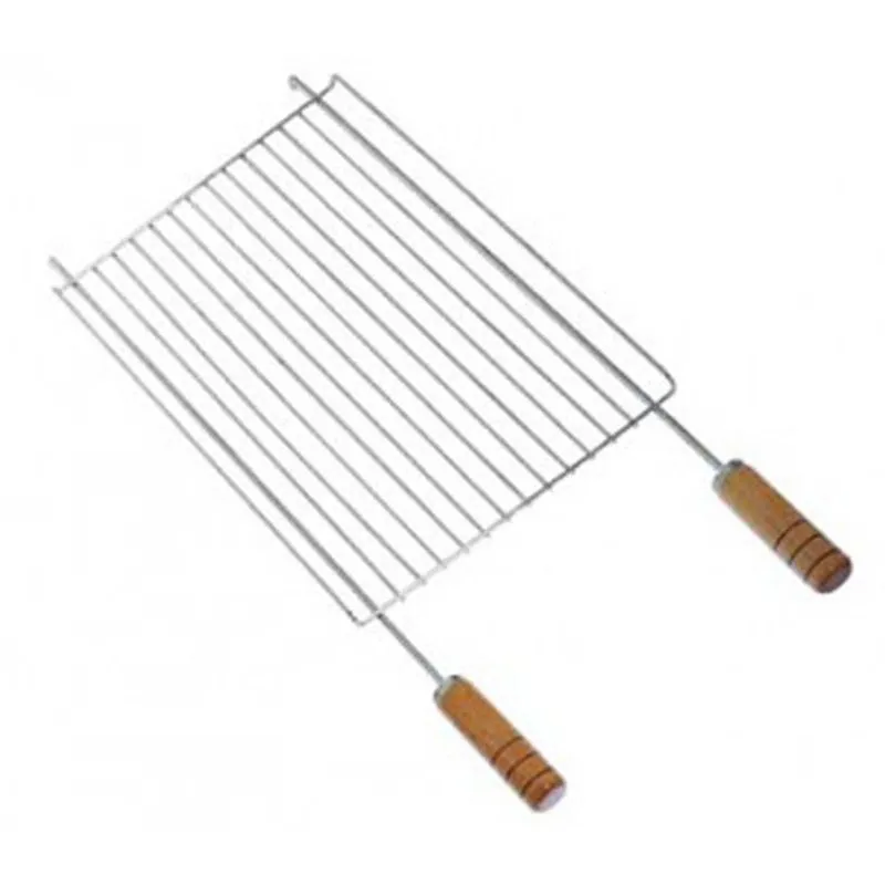 Grelha Trad. Gt3050 - Giragrill 73,5x29,5cm Aço Madeira