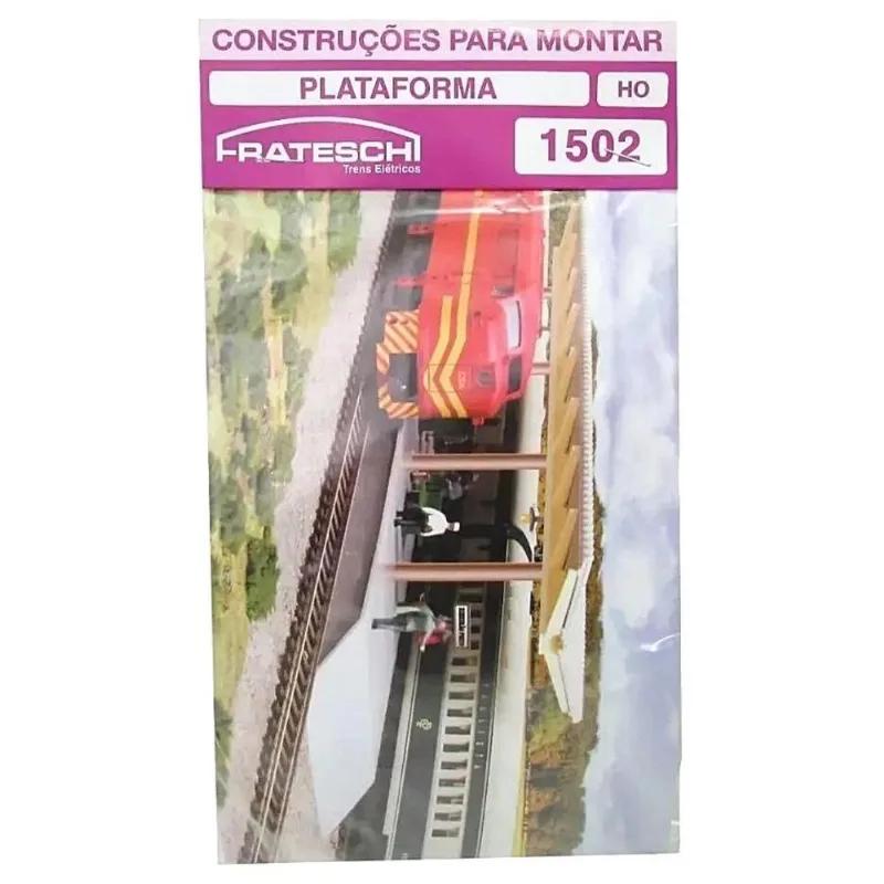 Miniatura Estação Plataforma Ho 1502 Frateschi