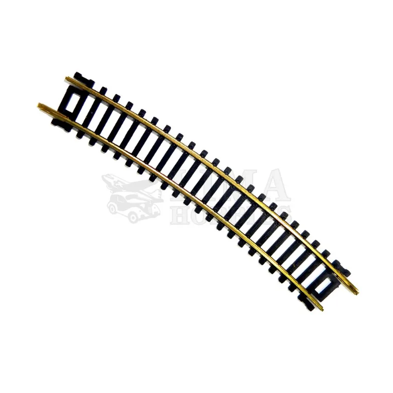 Kit 5 Trilhos Curvo 482 mm X 20º Ho Frateschi 4166 Kit 5 Trilhos Curvo 482Mm X 20º Ho Frateschi 4166