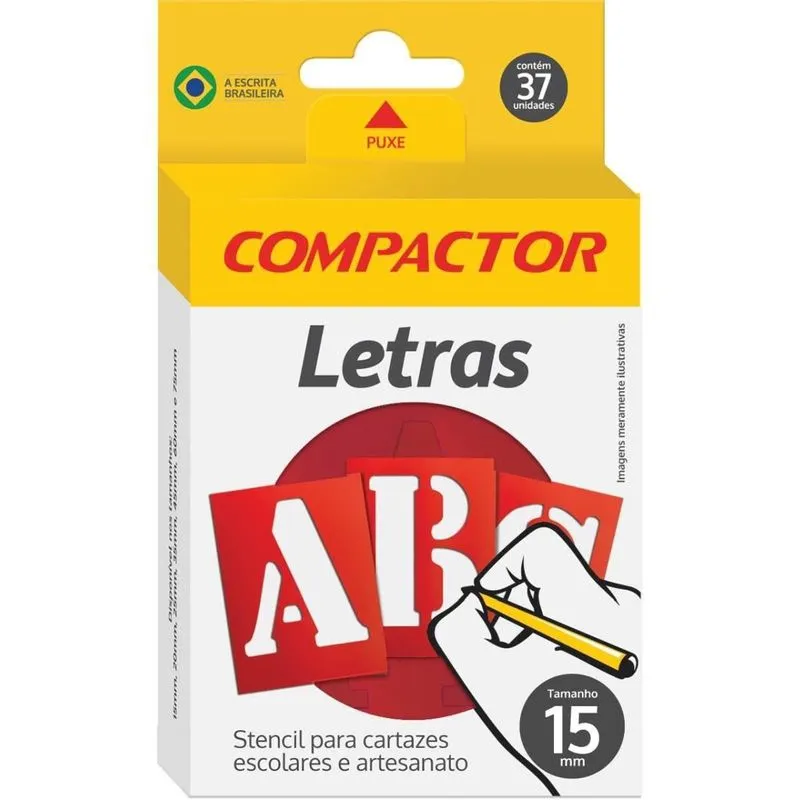 Letras e Algarismos 15MM