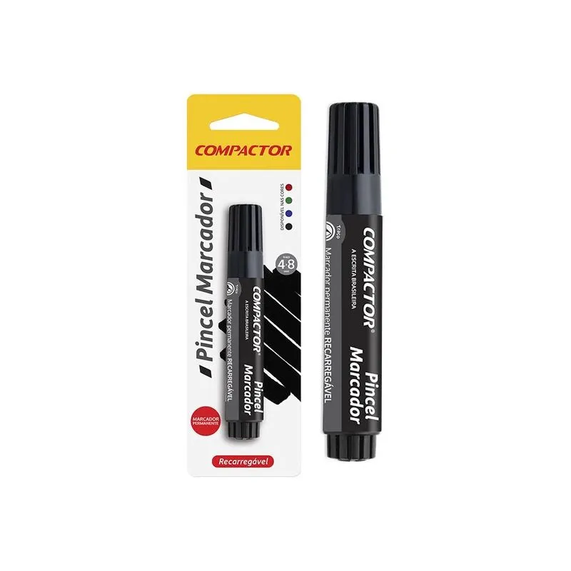 PINCEL MARCADOR PRETO C/1