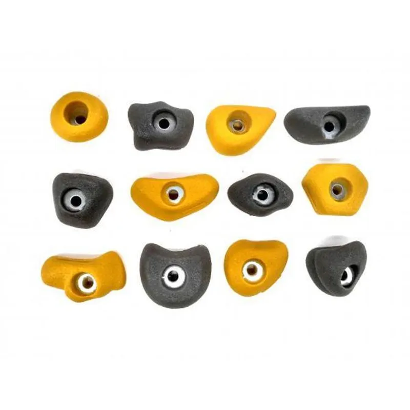 Kit 12 Agarras Escalada Basic Tamanho P Sem Fixador Sortido6