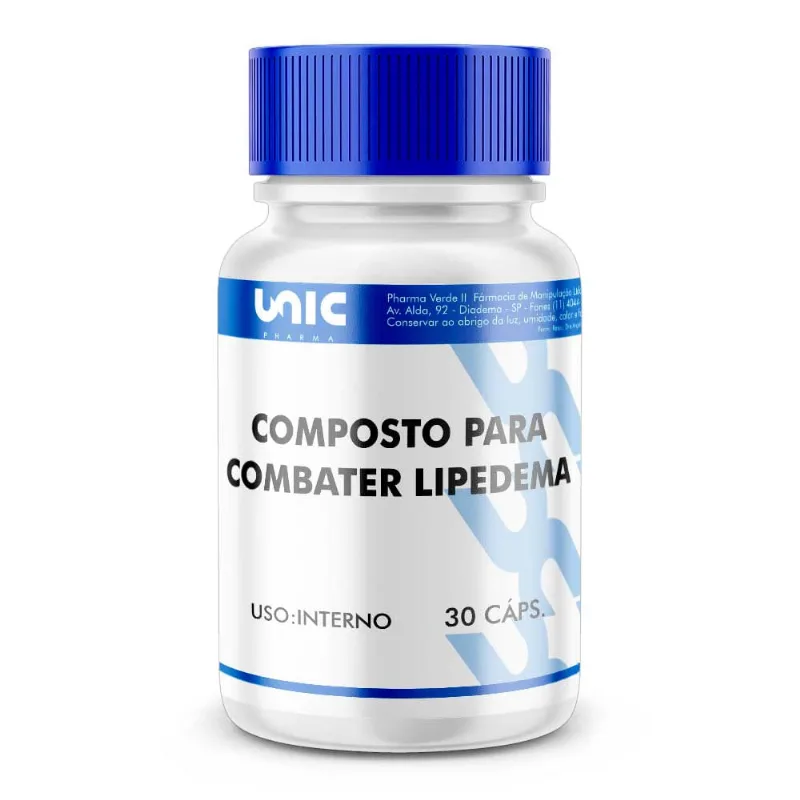 Composto para combater Lipedema - 30 Cáps