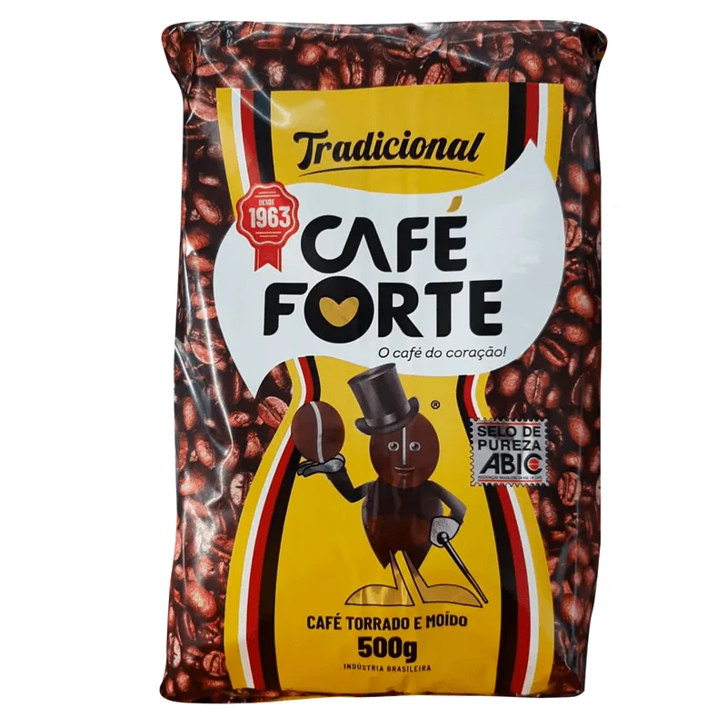 CAFÉ FORTE TORRADO E MOÍDO 500G