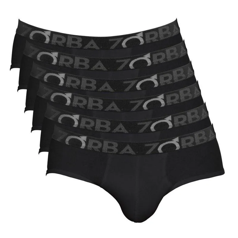 Kit 6 Cuecas Zorba Slip Stylo Algodão 643