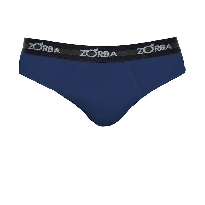 Cueca Zorba Slip Max 764 Marinho - GG - MASCULINO