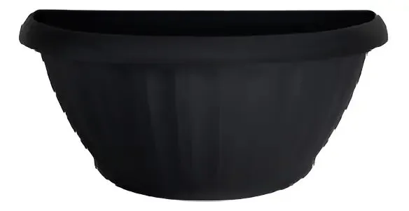 VASO DE PAREDE VP-20 PRETO