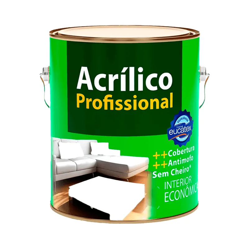 Tinta Eucatex Fosco Profissional Areia 3,6 L Areia