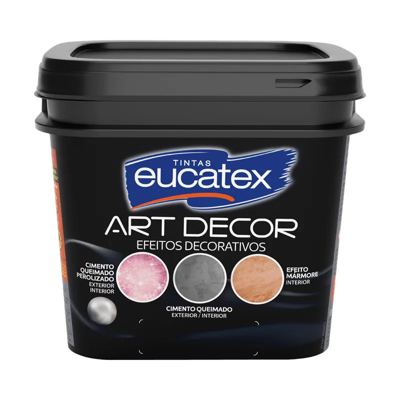 Cimento Queimado Cinza Crômio Fosco Eucatex Art Decor 5 Kg Cinza Crômio