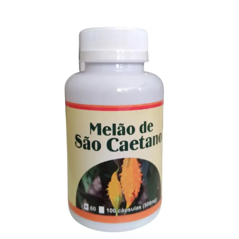 Melão De São Caetano Kit 2x60 Cápsulas Cada 500mg Biovitas