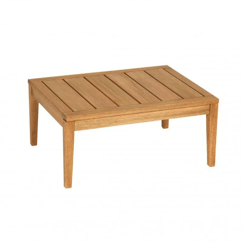 Mesa de Centro Madeira Maciça Eko Mestra Móveis Polisten Jatobá