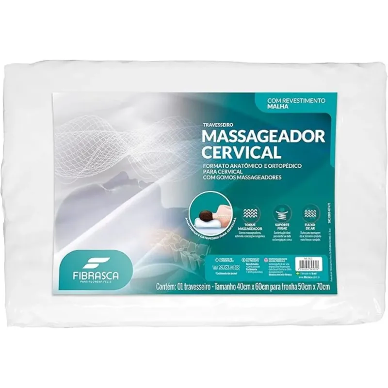 Travesseiro Massageador Cervical Fibrasca