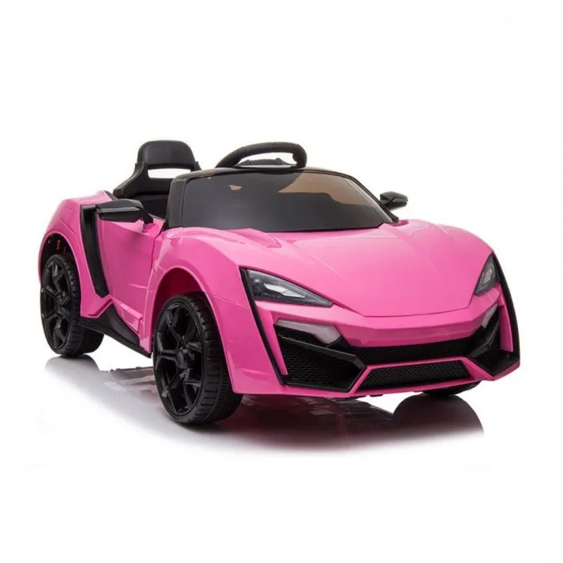 Carrinho Eletrico Super Esportivo 12v Rosa - Xalingo