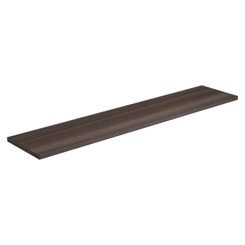 Repisa flotante MDP 25x100x1.5cm noguei Multivisao