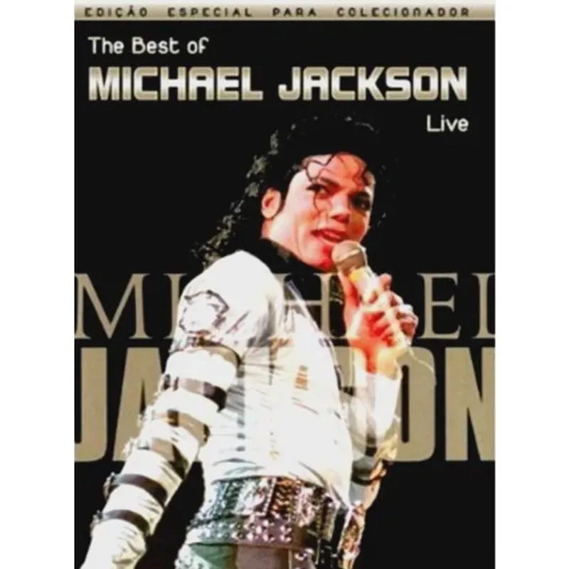 The Best of Michael Jackson Live dvd original lacrado