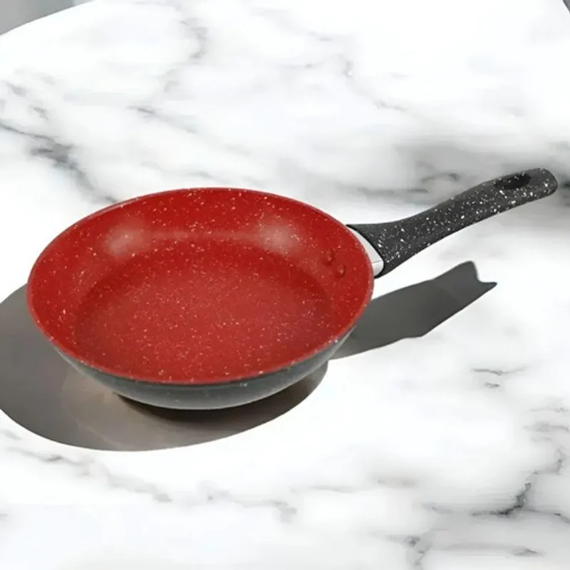 Frigideira Antiaderente Multifuncional 24cm Vermelha