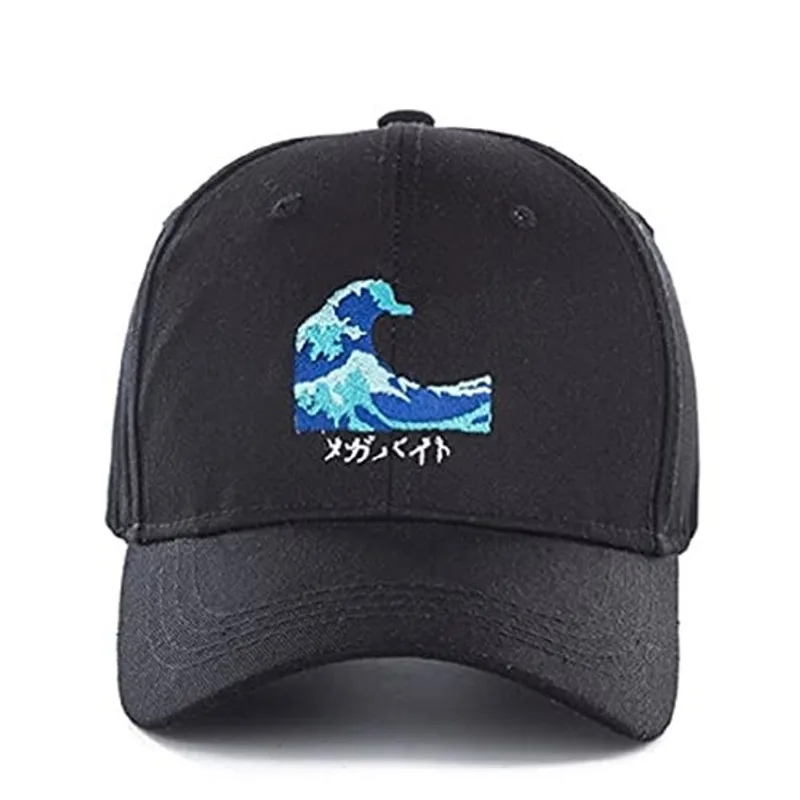 Boné Venda Quente Ondas De Algodão Cap Snapback Boné De Beisebol De Lazer De Alta Qualidade Dos Homens & Das Mulheres Do